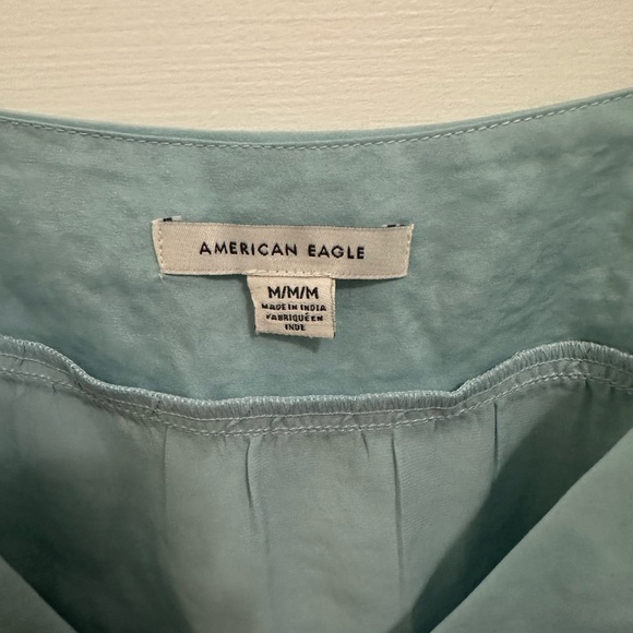 American Eagle Cropped Babydoll Tank Top Size Medium - Picture 2 of 3